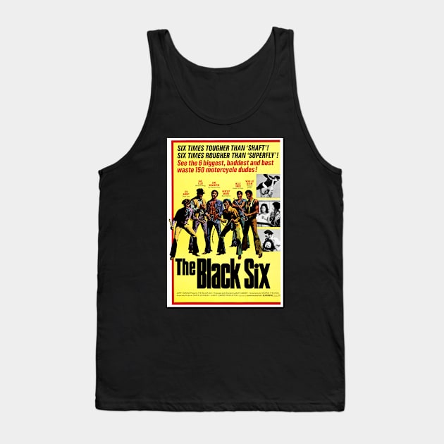 The Black Six Tank Top by Scum & Villainy